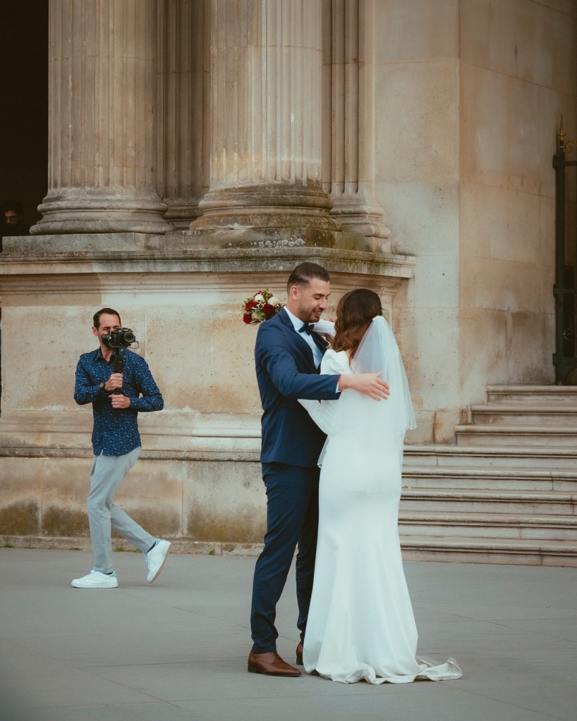 Louvre Pyramid Photoshoot Paris