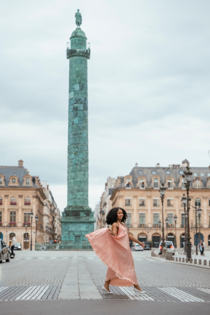 Place Vendôme photoshoot