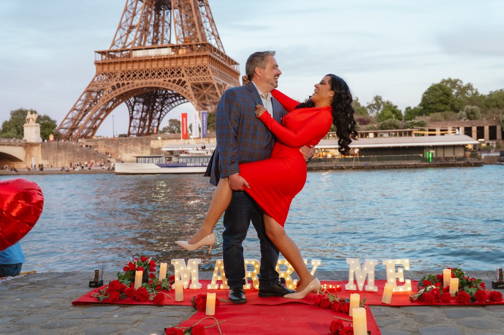 Paris Couple Photoshoot Eiffel Tower Proposal Marry me
